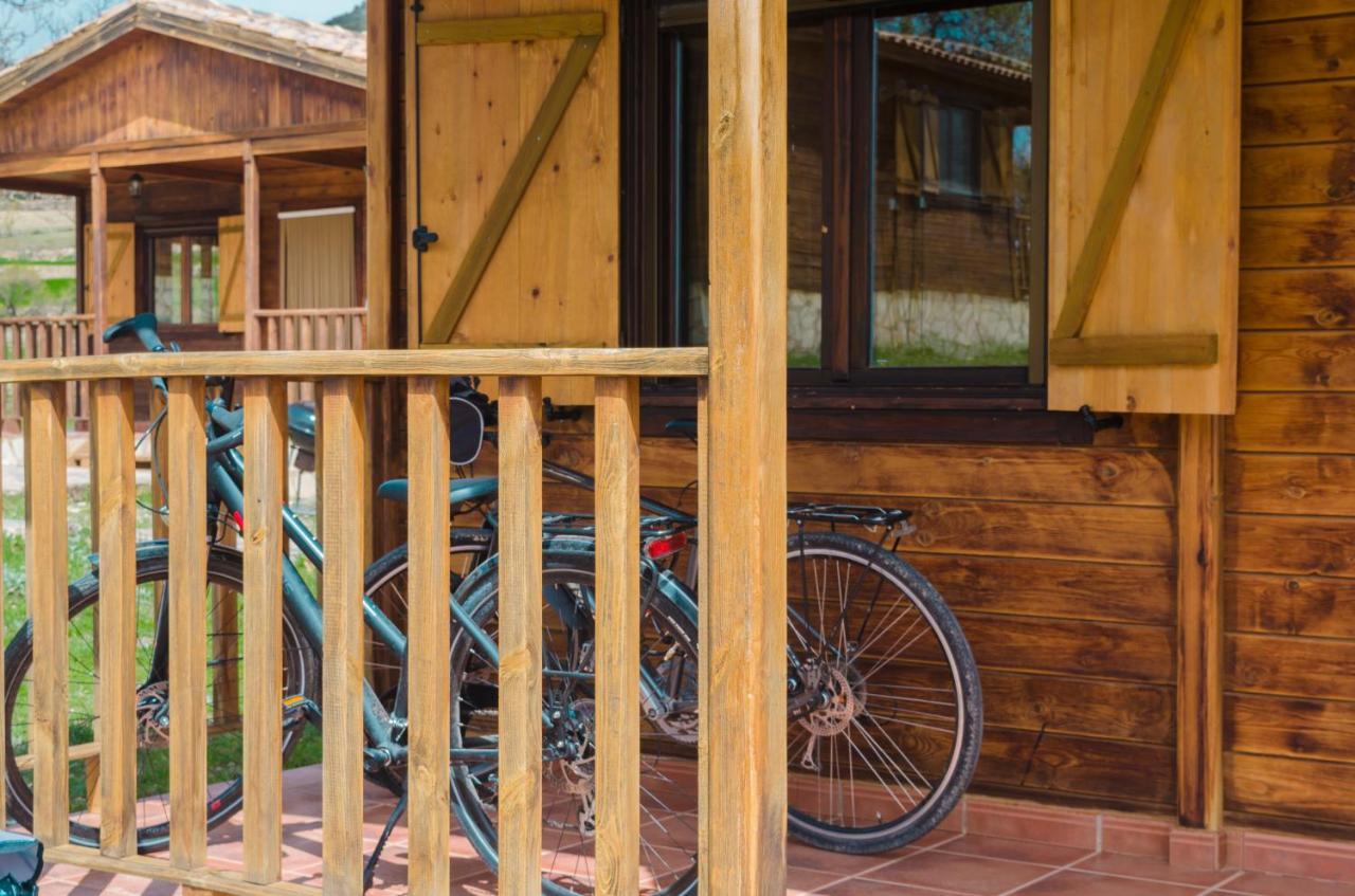 Aldea Los Odres - Cabanas De Madera De 1ª Con Piscina Privada Y Bbq En La Puerta Мораталья Экстерьер фото